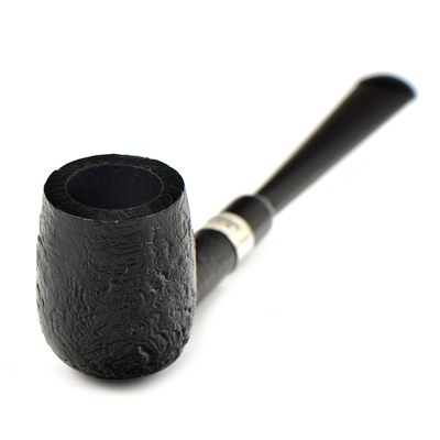 Курительная трубка Peterson Speciality Pipes - Billiard - Sanblasted Nickel Mounted, без фильтра