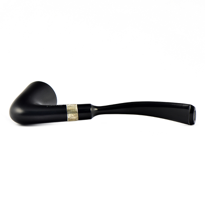 Курительная трубка Peterson Speciality Pipes - Calabash - Ebony Silver Mounted, без фильтра