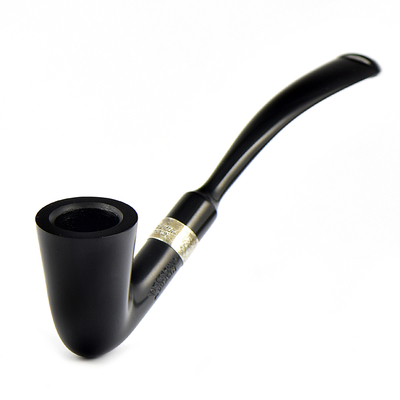 Курительная трубка Peterson Speciality Pipes - Calabash - Ebony Silver Mounted, без фильтра