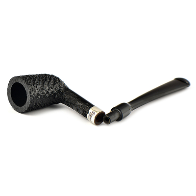 Курительная трубка Peterson Speciality Pipes - Dublin - Sanblasted Nickel Mounted, без фильтра