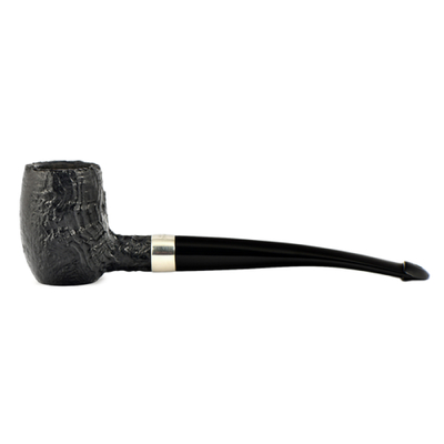 Курительная трубка Peterson Speciality Pipes SandBlast - Nickel Mounted P-Lip - Barrel, без фильтра