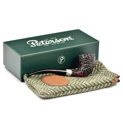 Курительная трубка Peterson St. Patricks Day 2025 - Rustic 129 P-Lip, без фильтра