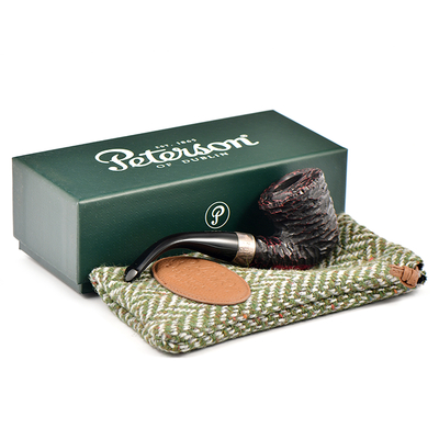 Курительная трубка Peterson St. Patricks Day 2025 - Rustic B10 P-Lip, без фильтра