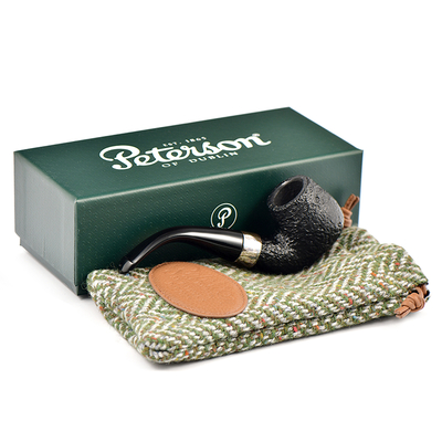 Курительная трубка Peterson St. Patricks Day 2025 - SandBlast 221 P-Lip, 9 мм