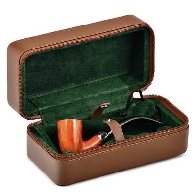 Курительная трубка Peterson Supreme - Smooth 128 Silver Mounted P-Lip, без фильтра