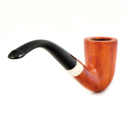 Курительная трубка Peterson Supreme - Smooth 128 Silver Mounted P-Lip, без фильтра