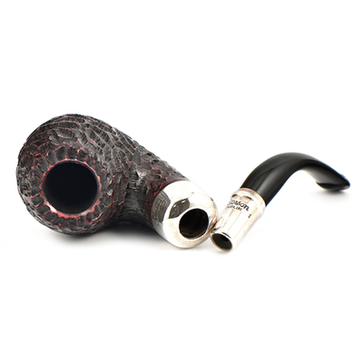 Курительная трубка Peterson System Spigot - Rusticated 302 P-lip, без фильтра
