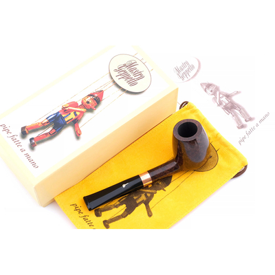 Курительная трубка SER JACOPO Mastro Geppetto Silver, без фильтра G971-1