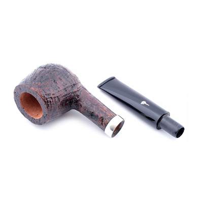 Курительная трубка SER JACOPO Mastro Geppetto Blast Silver, 9 мм G631-1