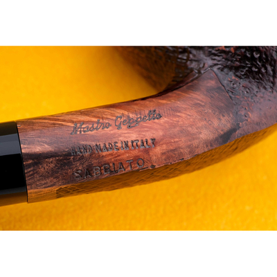Курительная трубка SER JACOPO Mastro Geppetto Churchwarden Blast, 9 мм G631-4
