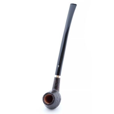 Курительная трубка SER JACOPO Mastro Geppetto Churchwarden Blast Silver, 9 мм G071-1