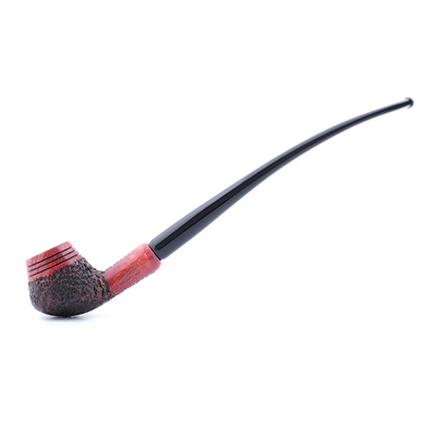 Курительная трубка SER JACOPO Mastro Geppetto Churchwarden Rustic, 9 мм G821-3