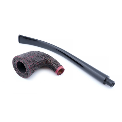 Курительная трубка SER JACOPO Mastro Geppetto Churchwarden Rustic, без фильтра G821-2