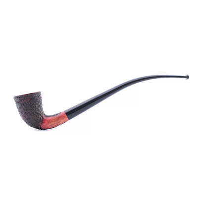 Курительная трубка SER JACOPO Mastro Geppetto Churchwarden Rustic, без фильтра G821-2