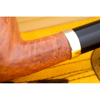 Курительная трубка SER JACOPO Mastro Geppetto Churchwarden Silver, 9 мм G312-1
