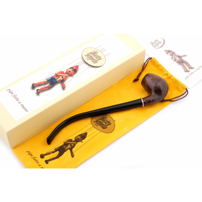 Курительная трубка SER JACOPO Mastro Geppetto Churchwarden Silver, 9 мм G812-5