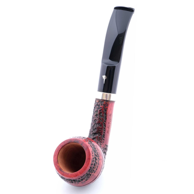 Курительная трубка SER JACOPO Mastro Geppetto Rustic Silver, 9 мм G821