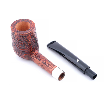 Курительная трубка SER JACOPO S2 Blast Silver, 9 мм S552-1