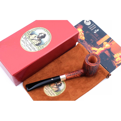 Курительная трубка SER JACOPO S2 Blast Silver, 9 мм S552-1