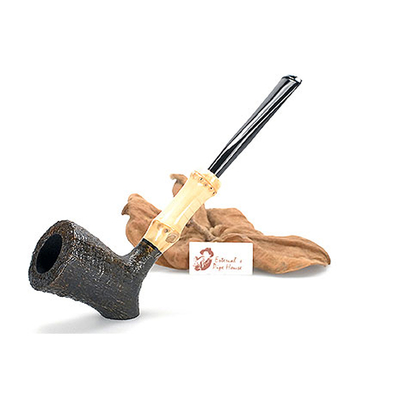 Курительная трубка Tsuge New Tokyo Bamboo Army Mount 553 Sandblast, без фильтра
