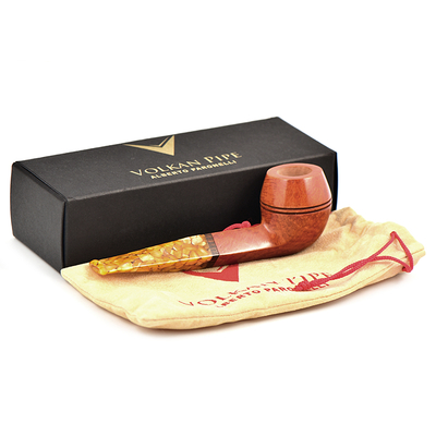 Курительная трубка Volkan Pipe - grade 8 - 458, без фильтра