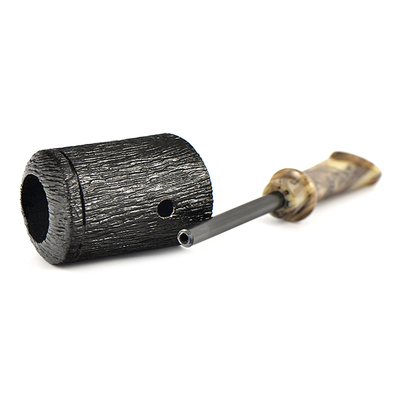 Курительная трубка Volkan Pipe - One Mixed Finishing - 005, без фильтра