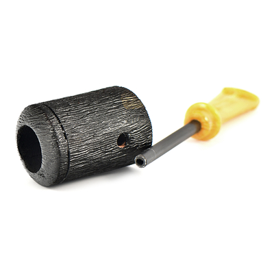 Курительная трубка Volkan Pipe - One Mixed Finishing - 008, без фильтра