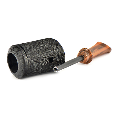 Курительная трубка Volkan Pipe - One Mixed Finishing - 011, без фильтра