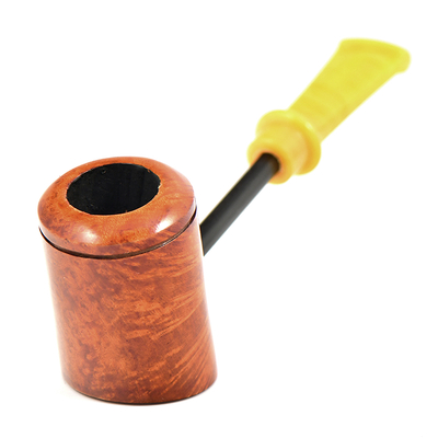 Курительная трубка Volkan Pipe - One Mixed Finishing - 017, без фильтра