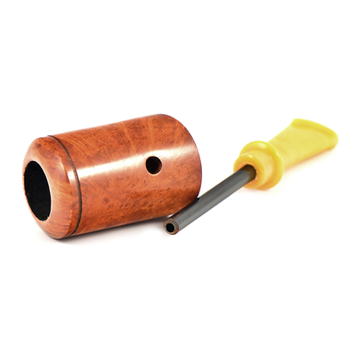 Курительная трубка Volkan Pipe - One Mixed Finishing - 017, без фильтра