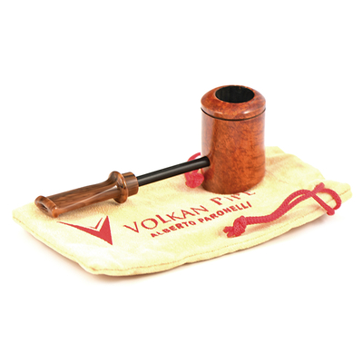 Курительная трубка Volkan Pipe - One Mixed Finishing - 018, без фильтра