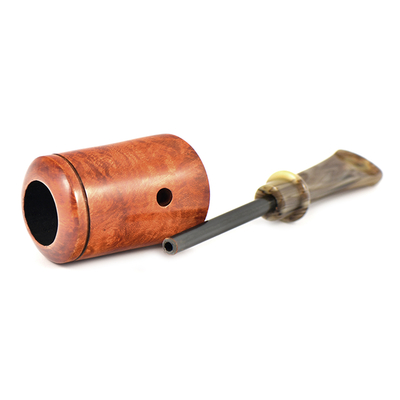 Курительная трубка Volkan Pipe - One Mixed Finishing - 019, без фильтра