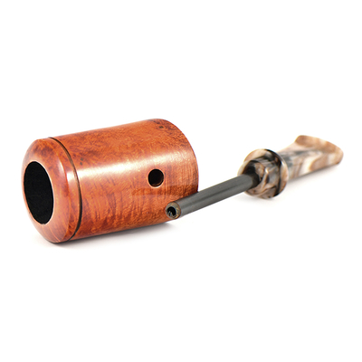 Курительная трубка Volkan Pipe - One Mixed Finishing - 023, без фильтра