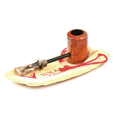 Курительная трубка Volkan Pipe - One Mixed Finishing - 023, без фильтра