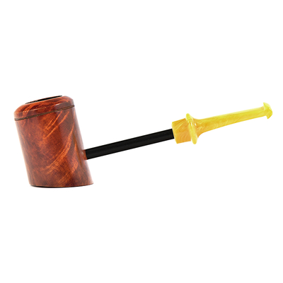 Курительная трубка Volkan Pipe - One Mixed Finishing - 026, без фильтра