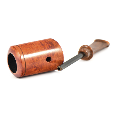 Курительная трубка Volkan Pipe - One Mixed Finishing - 029, без фильтра