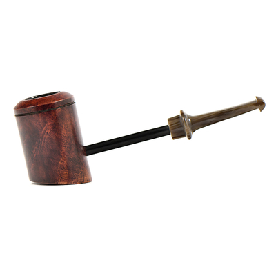Курительная трубка Volkan Pipe - One Mixed Finishing - 032, без фильтра