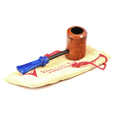 Курительная трубка Volkan Pipe - One Mixed Finishing - 034, без фильтра