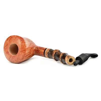 Курительная трубка Volkan Pipe - Red Princess - Special Bamboo Smooth 401, без фильтра