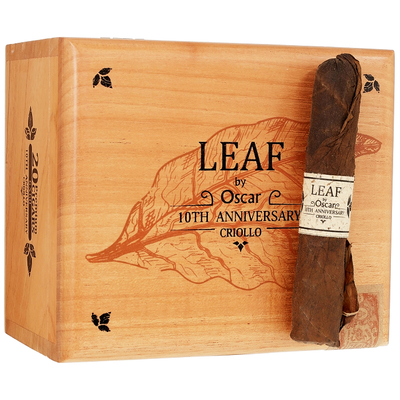 Сигары Leaf by Oscar Valladares 10th Anniversary Criollo Sixty 6 x 60