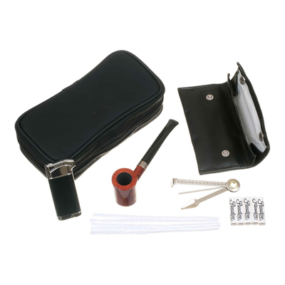 Подарочный набор Набор трубокура Passatore Premium Vintage 5 Brown 408-604