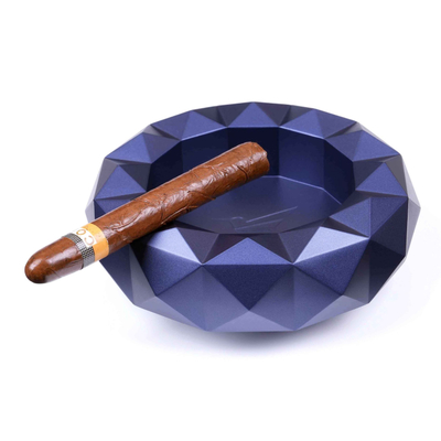 Пепельница Colibri Quasar на 6 сигар, Синий лак Navy AT300T5