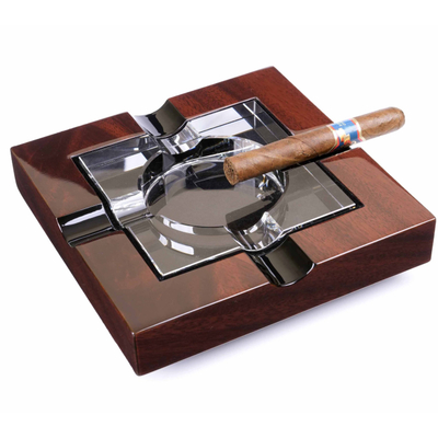 Пепельница Howard Miller на 4 сигары, Красное дерево 810-083