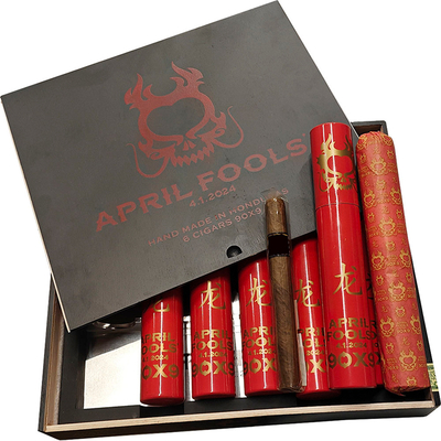 Подарочный набор Подарочный набор сигар Asylum April Fools 2024 Year of the Dragon Tubos