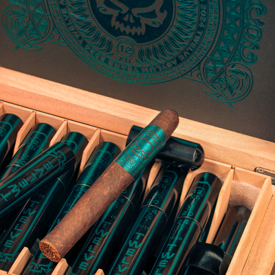 Подарочный набор Подарочный набор сигар Asylum Twelve 2024 Limited Edition Perfecto Tubos 11/18