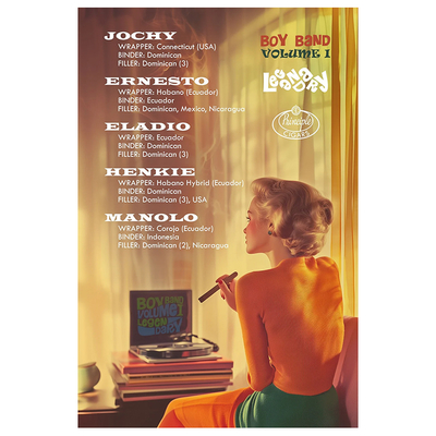 Подарочный набор Подарочный набор сигар Principle Boy Band Volume 1 Legendary