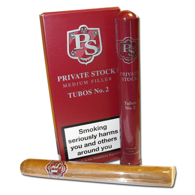 Подарочный набор Подарочный набор сигар Private Stock Medium Filler No2 Tubos