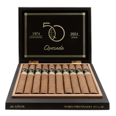 Подарочный набор Подарочный набор сигар Quesada 50-th Anniversary Toro Prensado