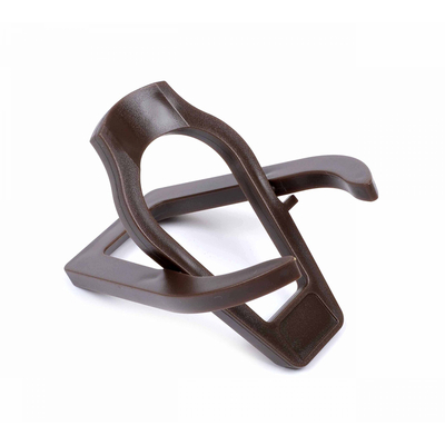 Подставка на 1 трубку складная, Пластик, Коричневая, 553-820