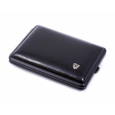 Портсигар Stoll на 14 сигарет, Экокожа, Черный C15-1